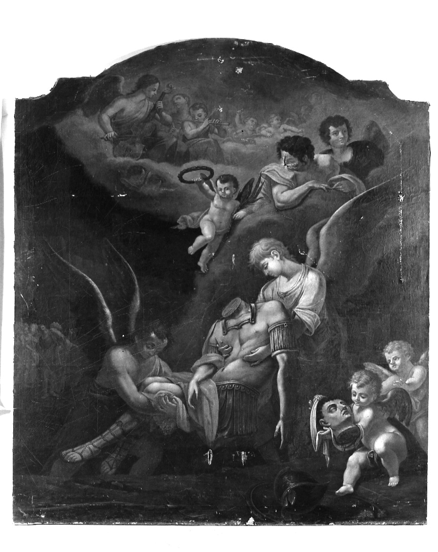 morte di San Maurizio (dipinto, opera isolata) - ambito piemontese (sec. XVII)