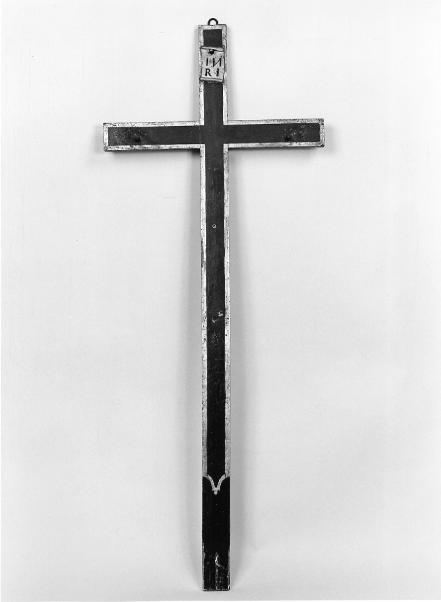 croce processionale, opera isolata - ambito piemontese (sec. XIX)