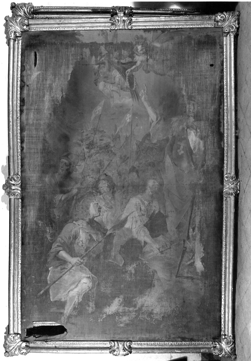 storie della vita di San Maurizio (dipinto, opera isolata) di Taricco Sebastiano (fine/inizio secc. XVII/ XVIII)
