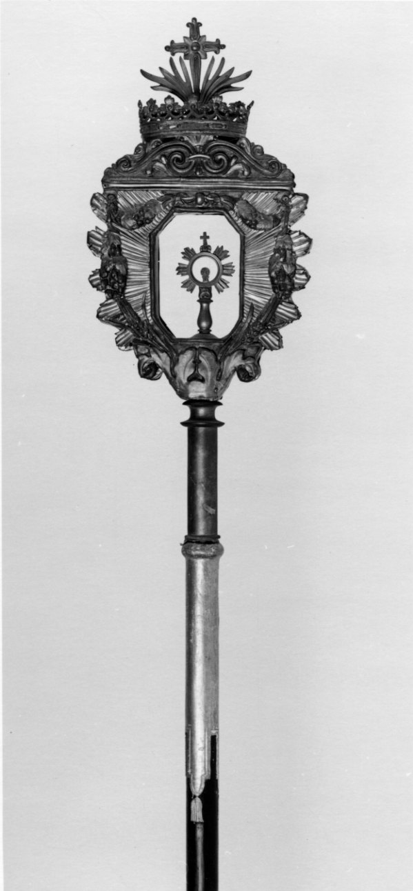 emblema di confraternita, serie - bottega lombardo-piemontese (seconda metà sec. XIX)