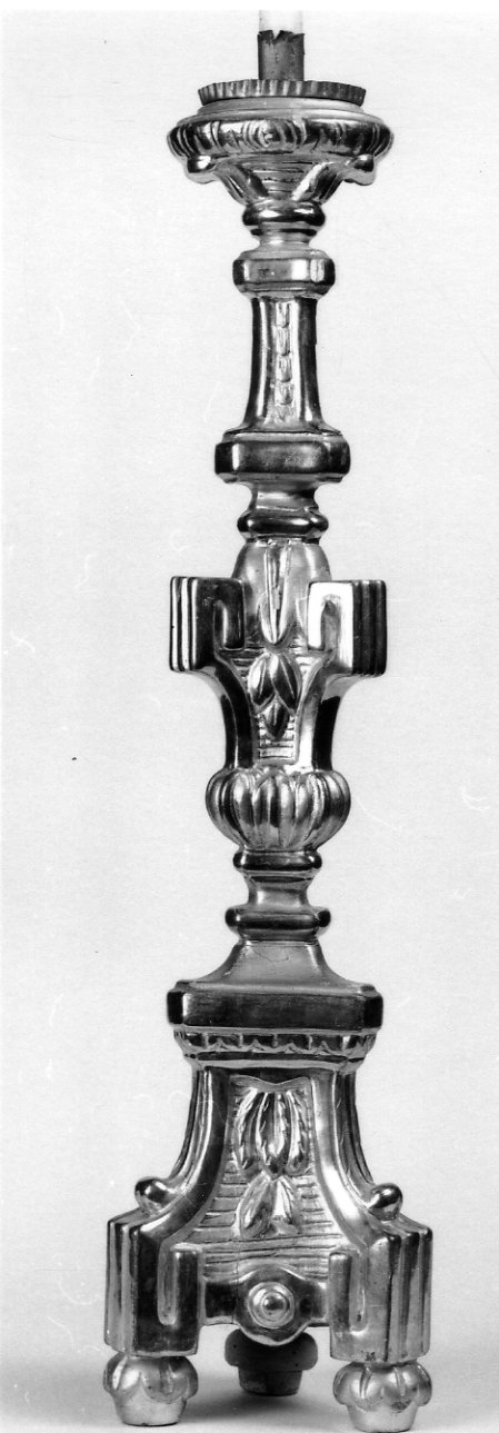 candelabro, serie - ambito piemontese (primo quarto sec. XIX)