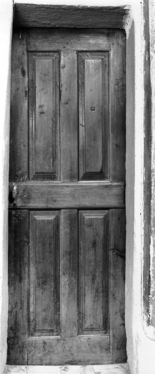 porta, opera isolata - ambito piemontese (sec. XIX)