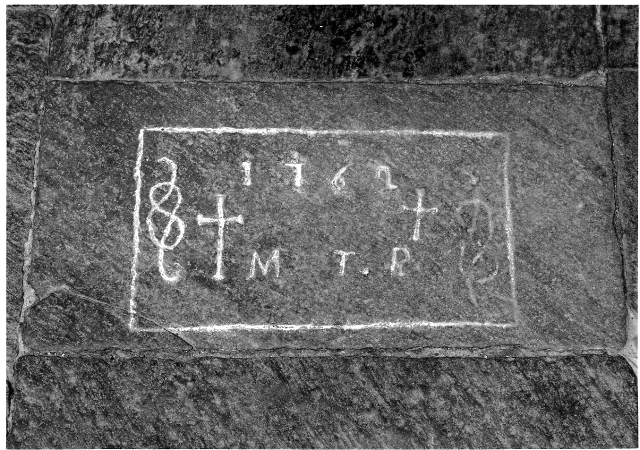 lapide tombale, opera isolata - ambito piemontese (terzo quarto sec. XVIII)