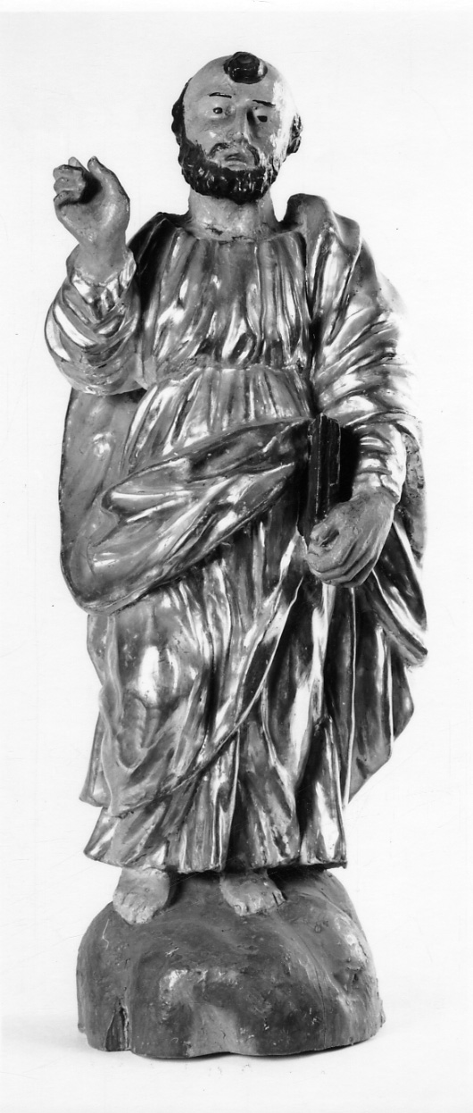 Santo (statua, opera isolata) - ambito ossolano (prima metà sec. XVII)