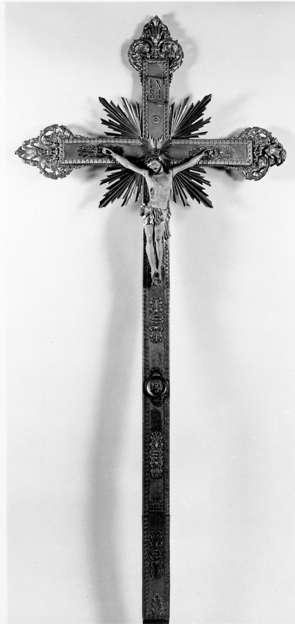 Cristo crocifisso (scultura) - ambito ossolano (sec. XIX)