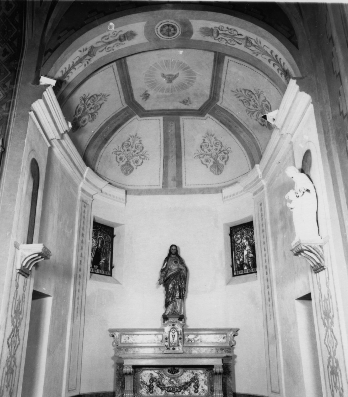 colomba dello Spirito Santo (decorazione plastico-pittorica, insieme) - ambito piemontese (fine/inizio secc. XVIII/ XIX)