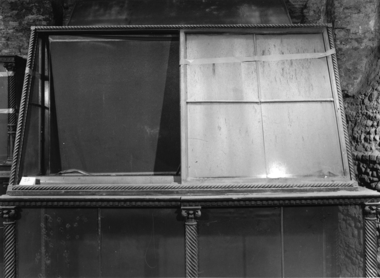 vetrina, opera isolata - produzione piemontese (fine/inizio secc. XIX/ XX)