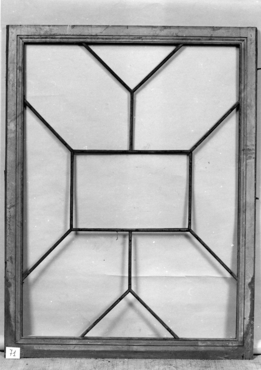 finestra, serie - produzione piemontese (prima metà sec. XX)