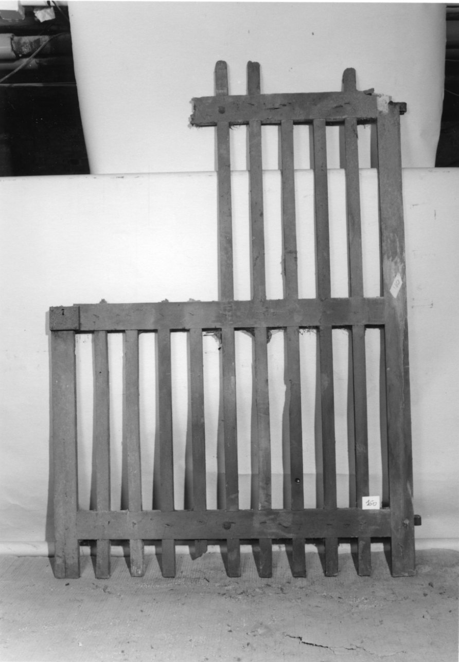 cancello, opera isolata - produzione piemontese (prima metà sec. XIX)