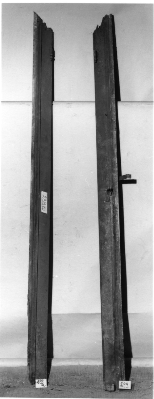 stipite di porta, serie - produzione piemontese (fine/inizio secc. XIX/ XX)