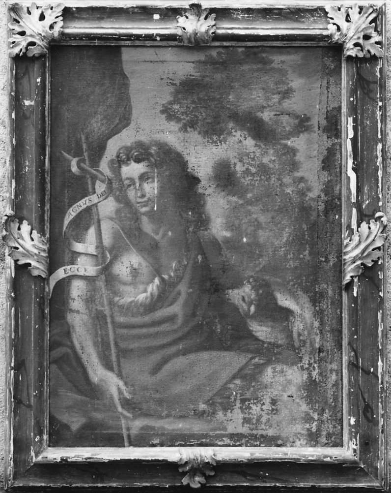 San Giovanni Battista (dipinto, opera isolata) - ambito cusiano (ultimo quarto sec. XVII)