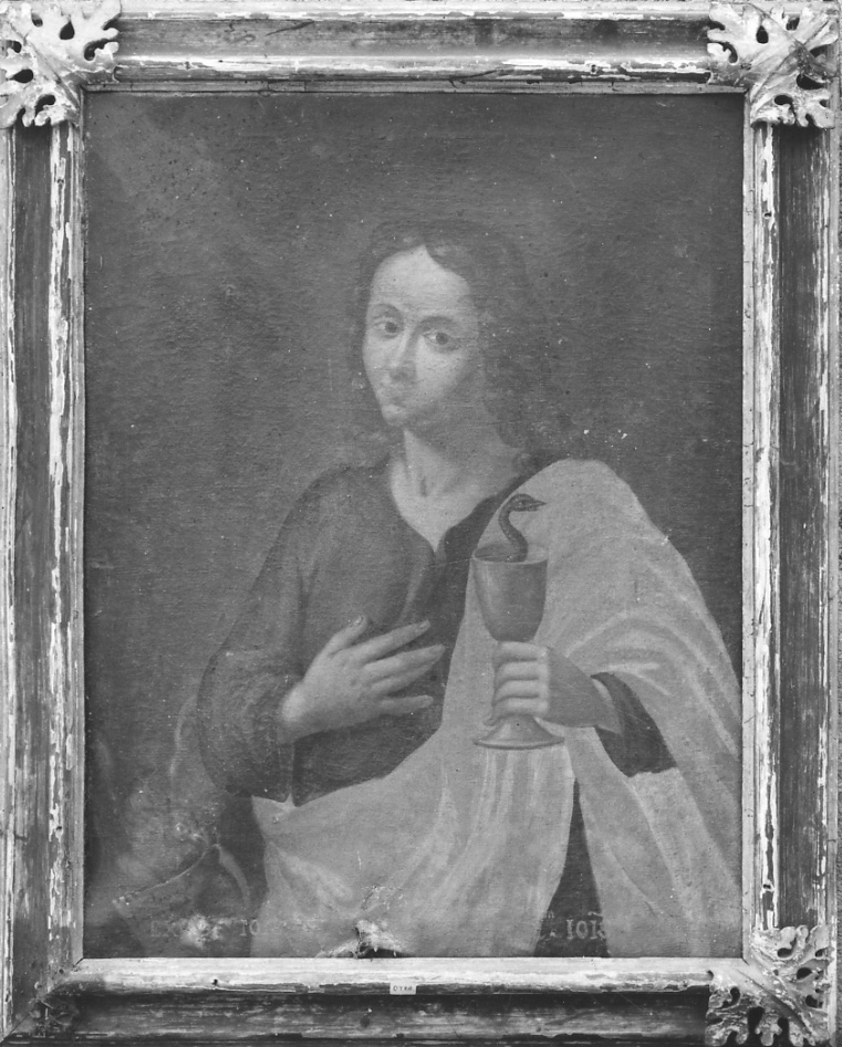 San Giovanni Evangelista (dipinto, opera isolata) - ambito cusiano (ultimo quarto sec. XVII)