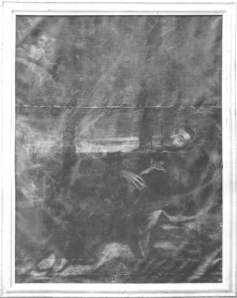 morte di San Francesco Saverio (dipinto, opera isolata) - ambito cusiano (seconda metà sec. XVII)