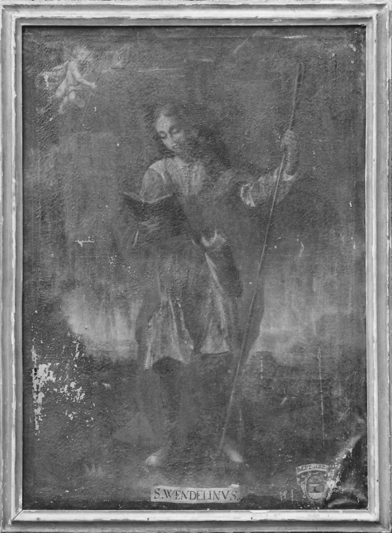 San Wendelinus (dipinto, opera isolata) - ambito cusiano (metà sec. XVIII)