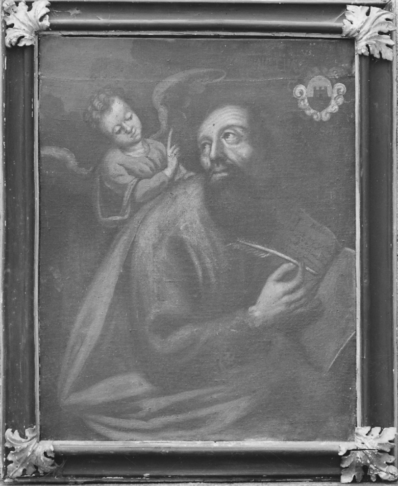 San Matteo e l'angelo (dipinto) - ambito cusiano (metà sec. XVII)