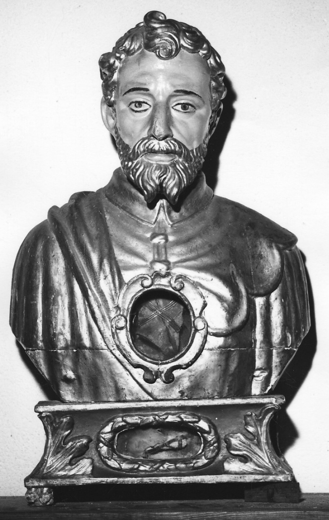 San Dionigi (reliquiario - a busto, serie) di D'Alberto Francesco Antonio (attribuito) (ultimo quarto sec. XVII)