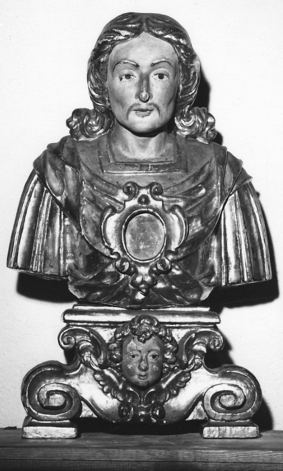 Santo (reliquiario - a busto, serie) di D'Alberto Francesco Antonio (attribuito) (primo quarto sec. XVIII)