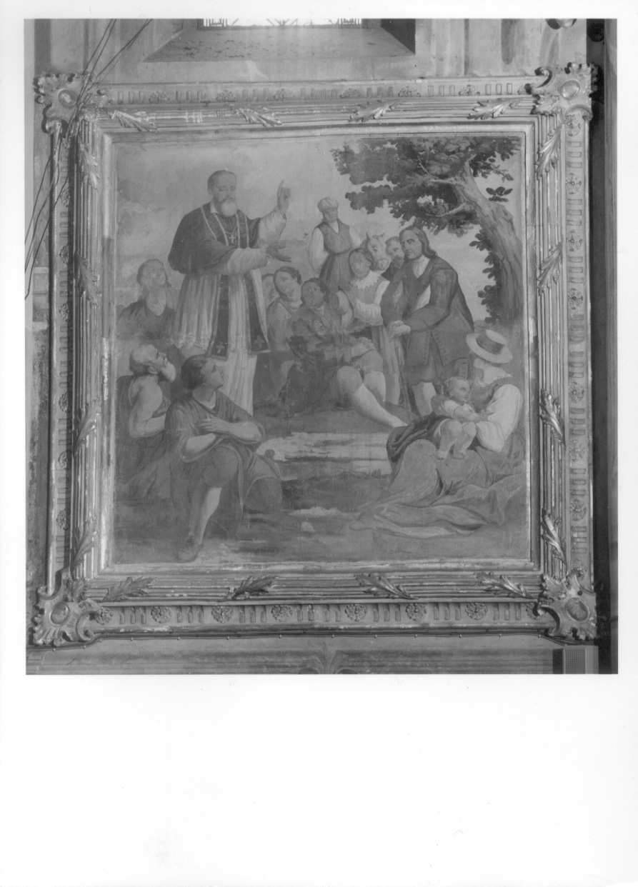 cornice di dipinto, serie di Parmetler-Beccaria e Severa Ditta, Minoja Giovanni (fine sec. XIX)