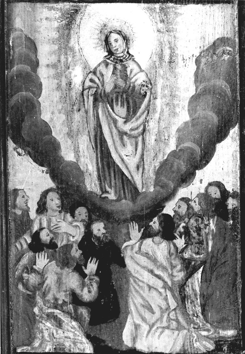 assunzione della Madonna (dipinto, elemento d'insieme) - ambito piemontese (sec. XVII)
