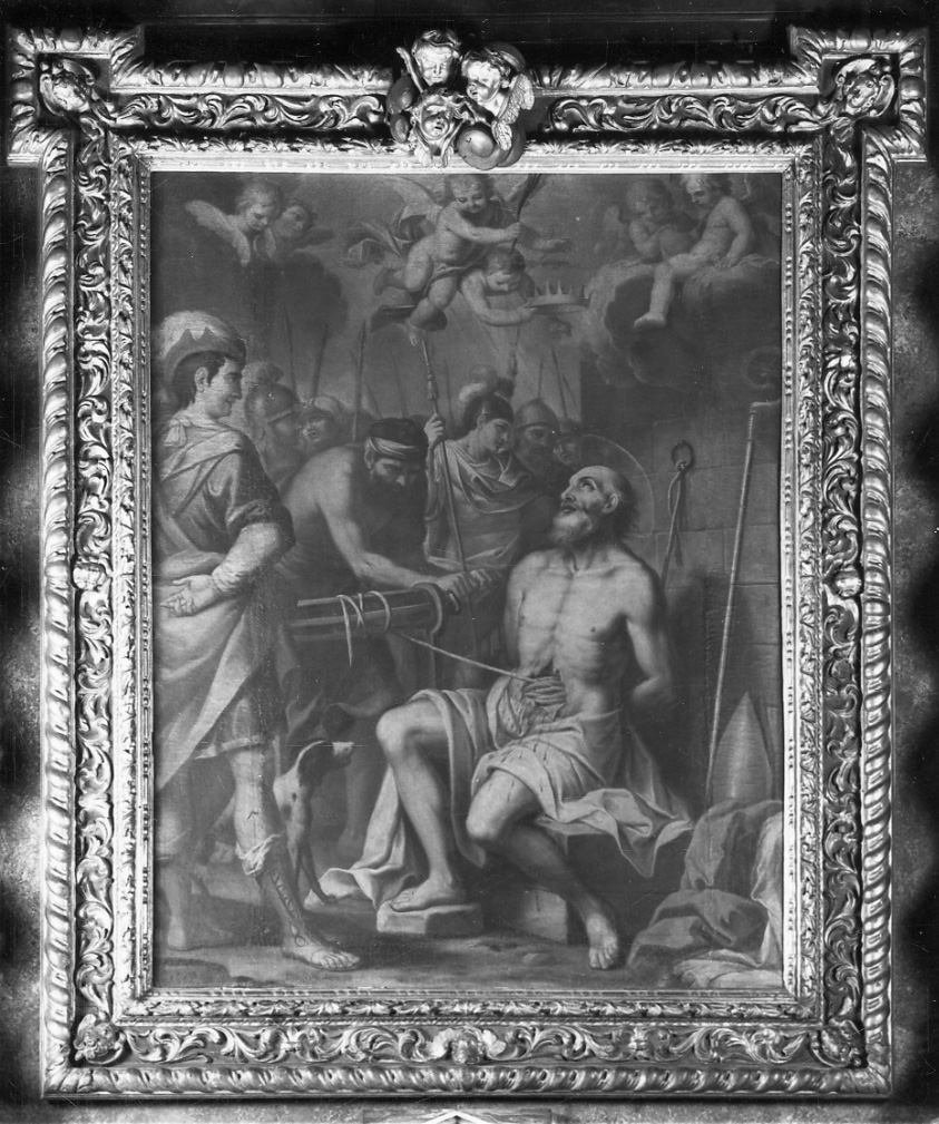 martirio di Sant'Erasmo (dipinto, elemento d'insieme) di Grassi Tarquinio (primo quarto sec. XVIII)