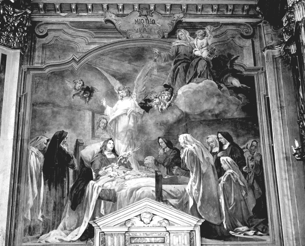 morte di Santa Teresa del Bambino Gesù (dipinto, opera isolata) di Arduino Nicola (sec. XX)