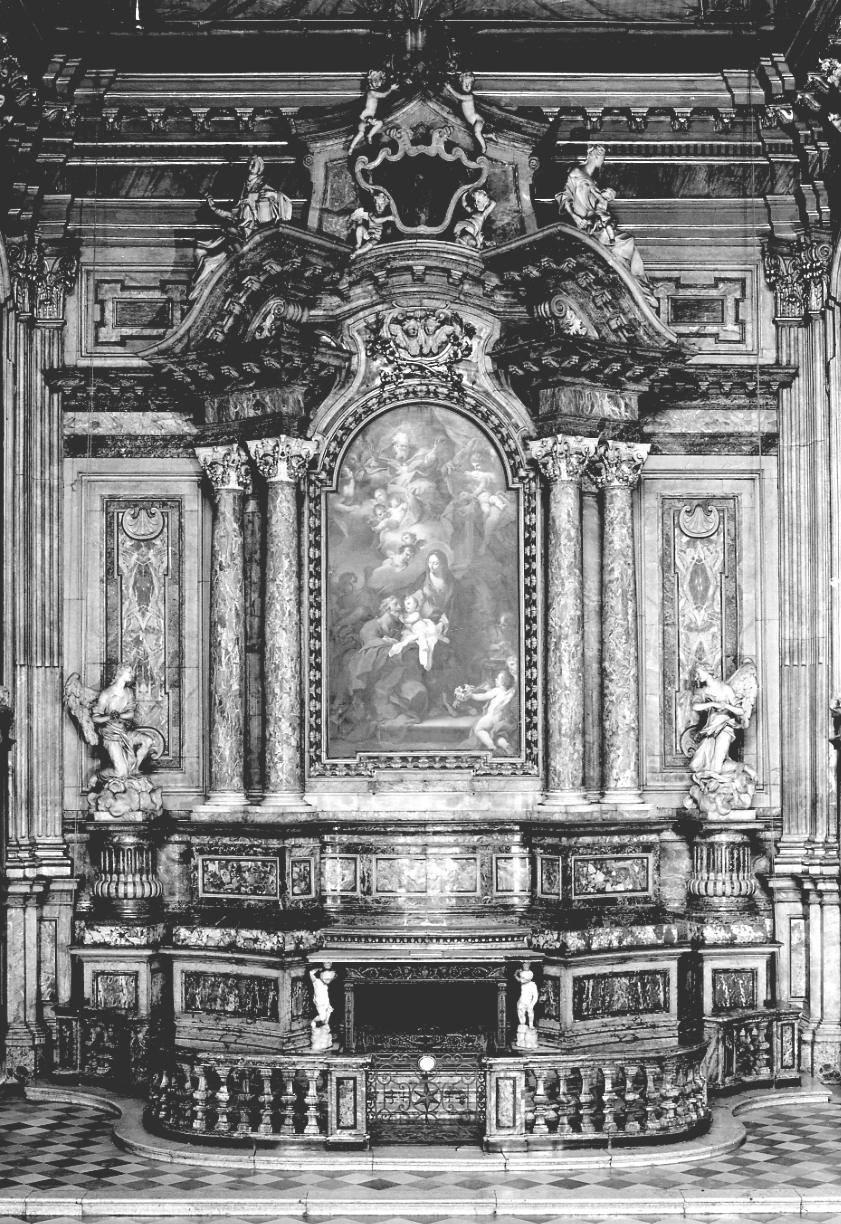 altare, insieme di Juvarra Filippo, Tantardini Carlo Antonio (primo quarto sec. XVIII)
