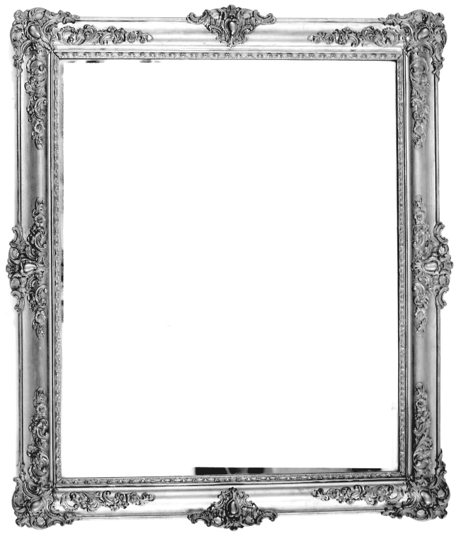 specchio, opera isolata - bottega piemontese (primo quarto sec. XIX)
