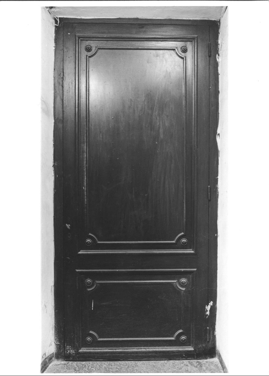 porta, opera isolata - bottega piemontese (primo quarto sec. XIX)