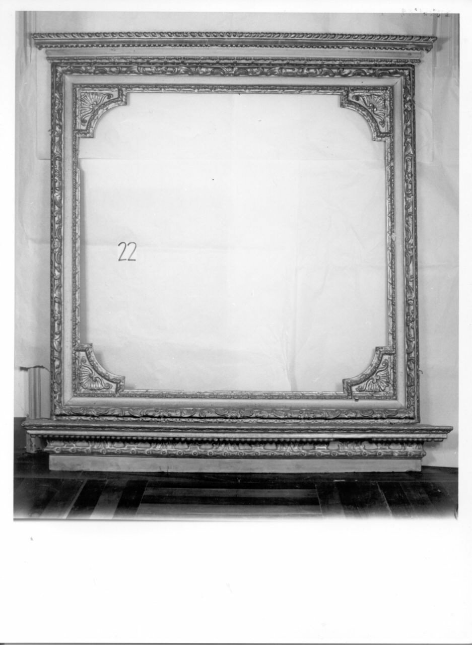 mostra di sovrapporta, serie - ambito piemontese (secondo quarto sec. XVIII)