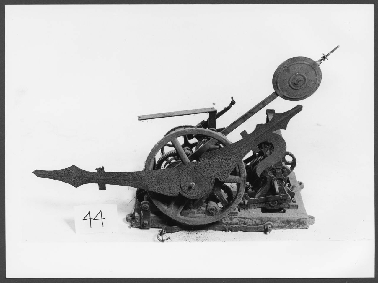 ingranaggio meccanico di orologio, frammento - ambito piemontese (sec. XIX)