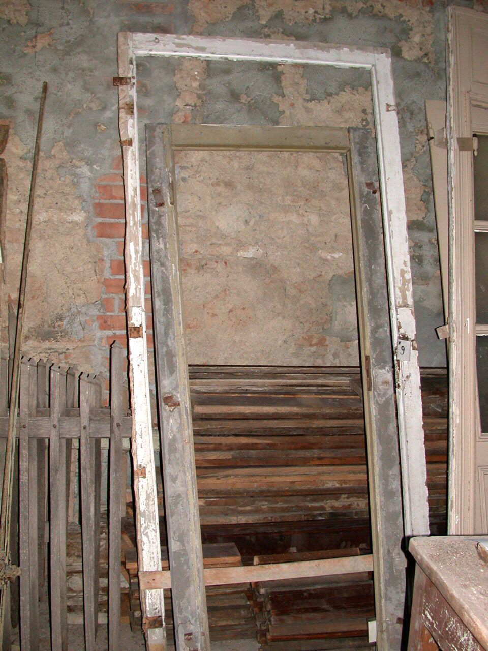 mostra di porta, opera isolata - ambito piemontese (sec. XIX)