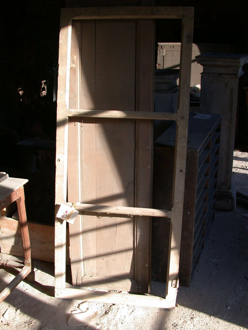 anta di finestra, opera isolata - ambito piemontese (sec. XIX)