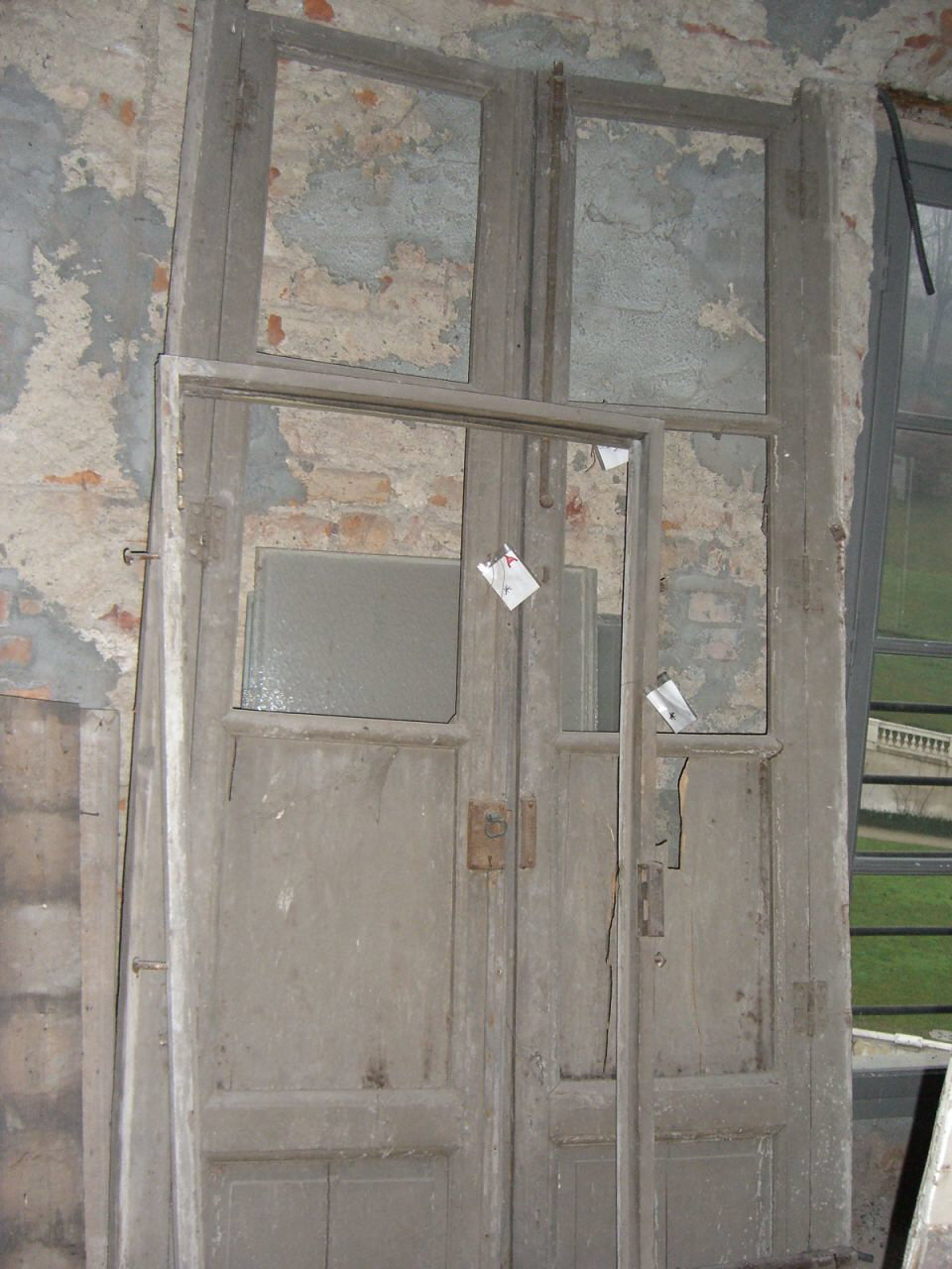 porta finestra, opera isolata - ambito piemontese (sec. XIX)