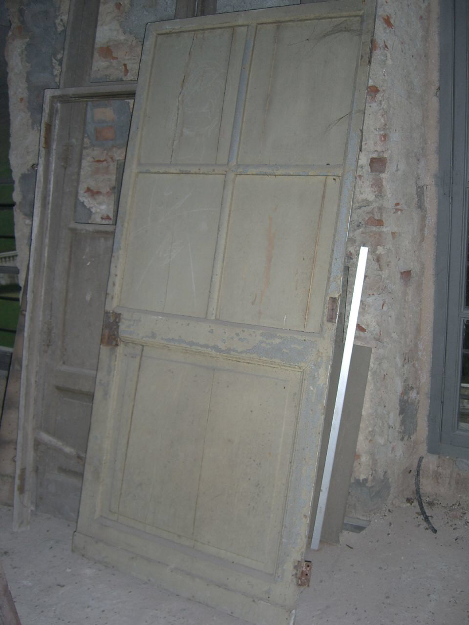 porta - ad un battente, opera isolata - ambito piemontese (sec. XIX)