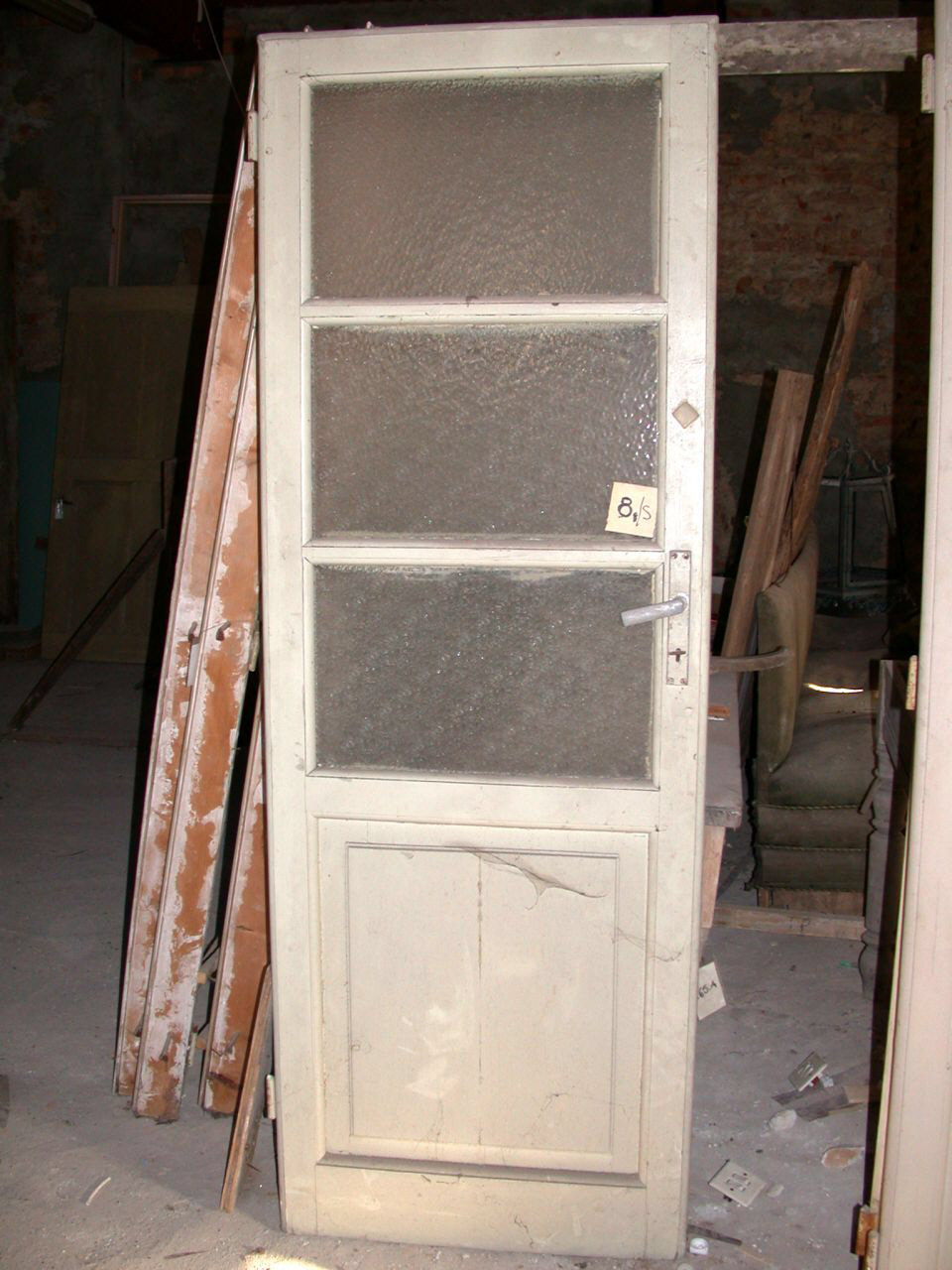 porta - ad un battente, opera isolata - ambito piemontese (sec. XX)