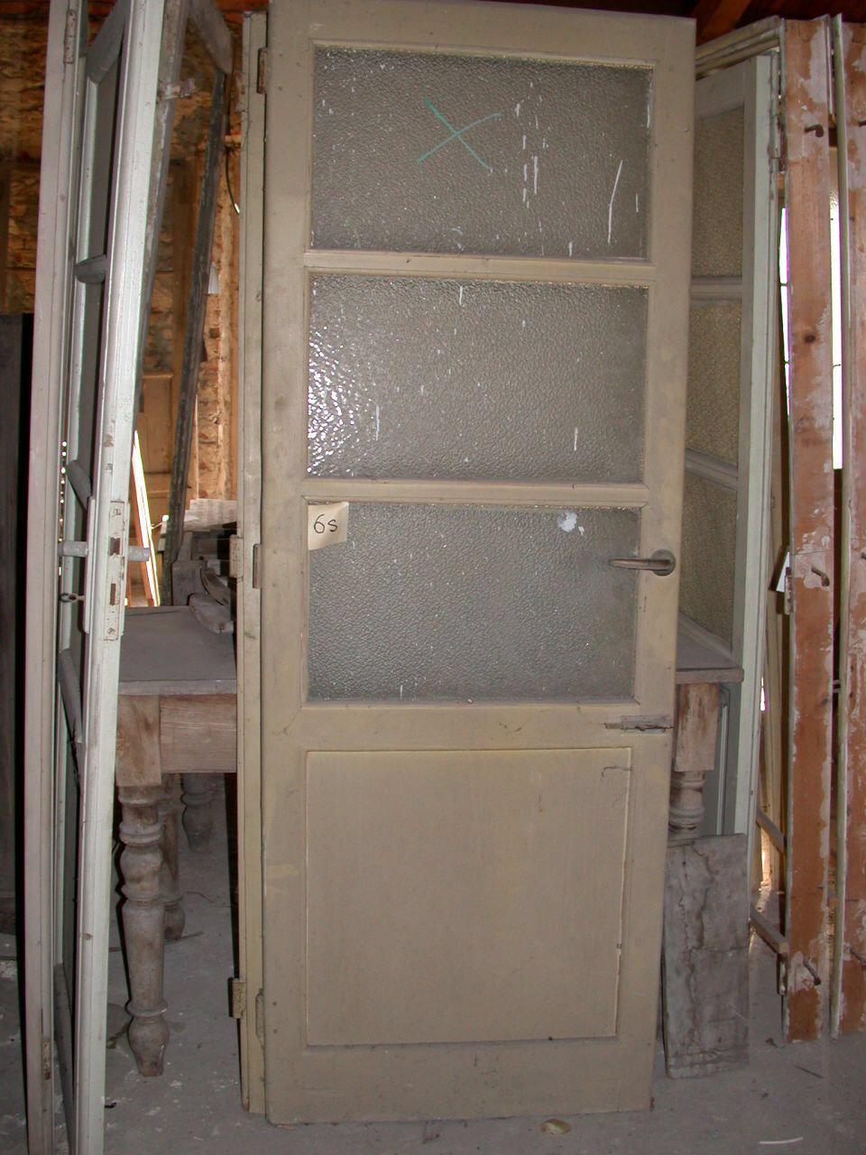 porta - ad un battente, opera isolata - ambito piemontese (sec. XX)