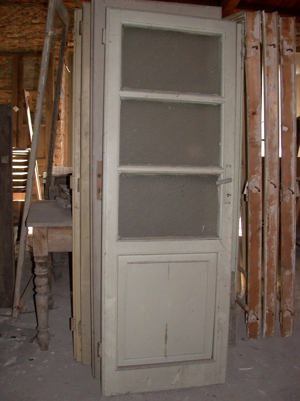 porta - ad un battente, opera isolata - ambito piemontese (sec. XX)