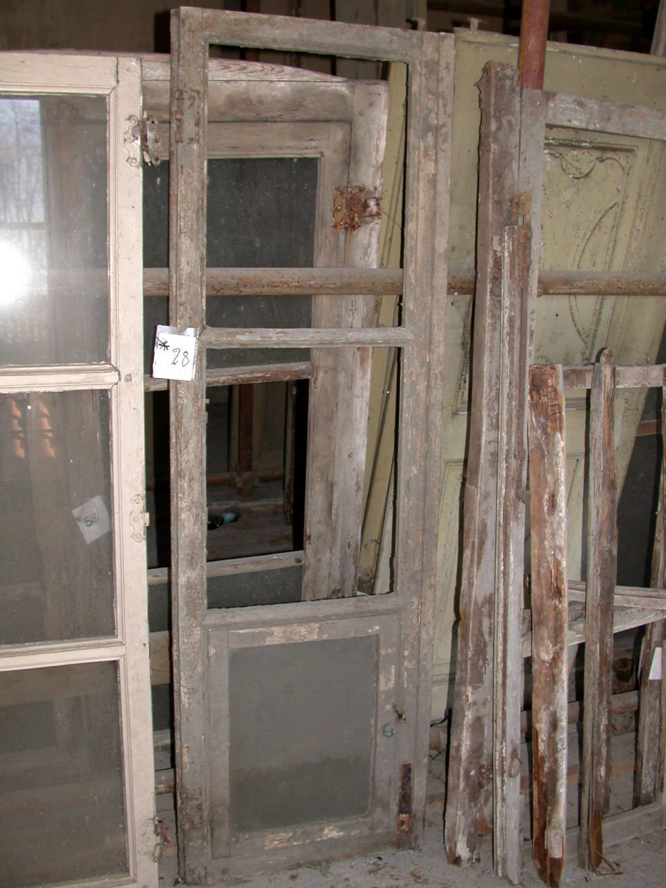 anta di finestra, opera isolata - ambito piemontese (sec. XIX)