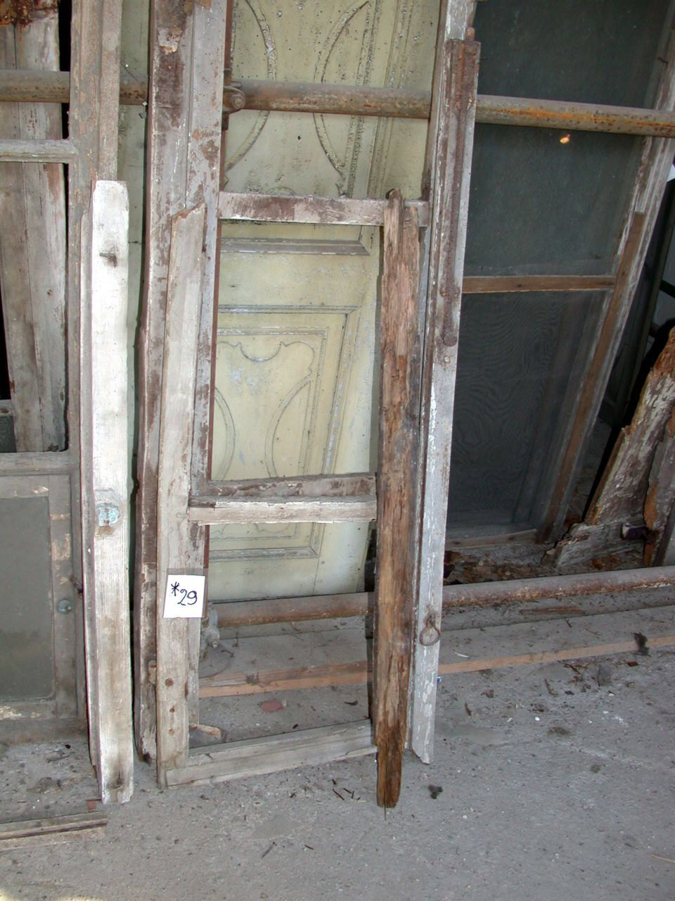anta di finestra, frammento - ambito piemontese (sec. XIX)