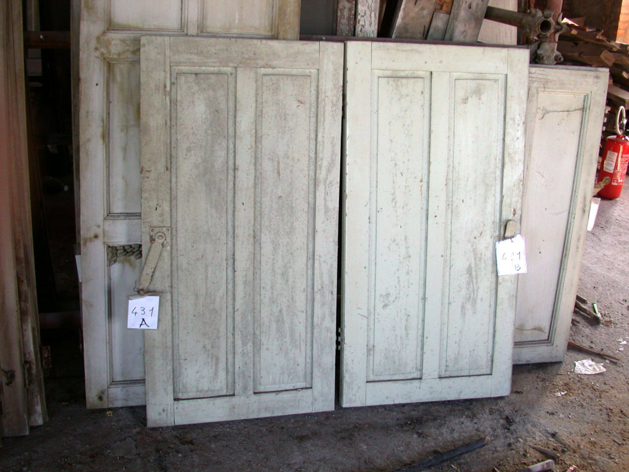 scuro di finestra, opera isolata - ambito piemontese (sec. XIX)