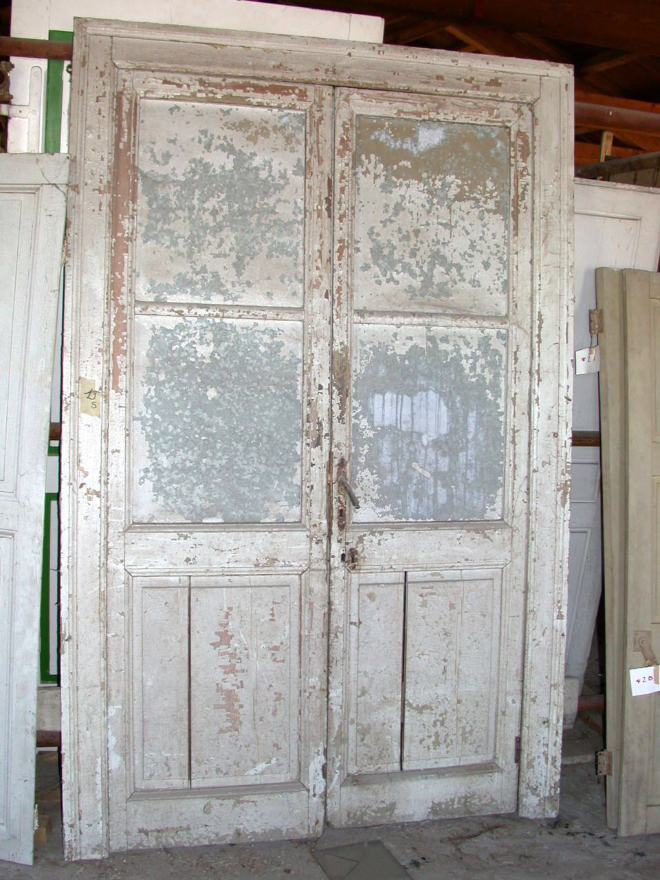 porta - a due battenti, opera isolata - ambito piemontese (sec. XIX)