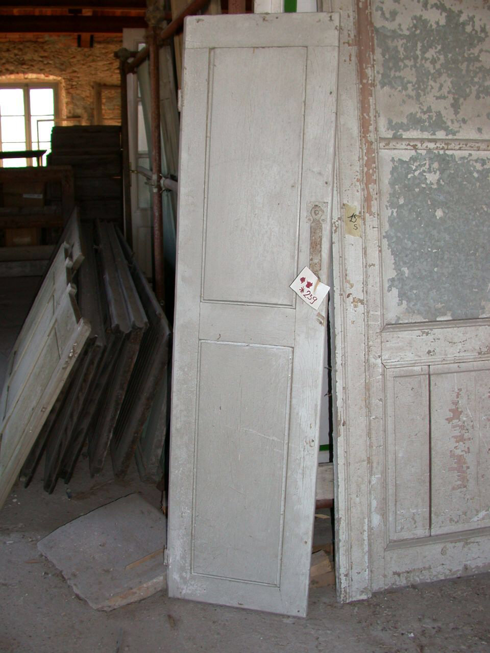 scuro di finestra, opera isolata - ambito piemontese (sec. XIX)