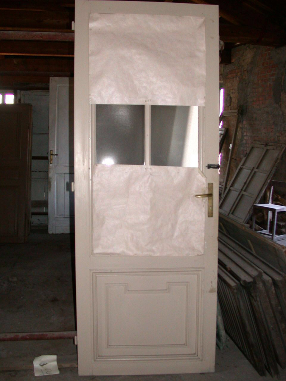 porta - ad un battente, opera isolata - ambito piemontese (sec. XX)