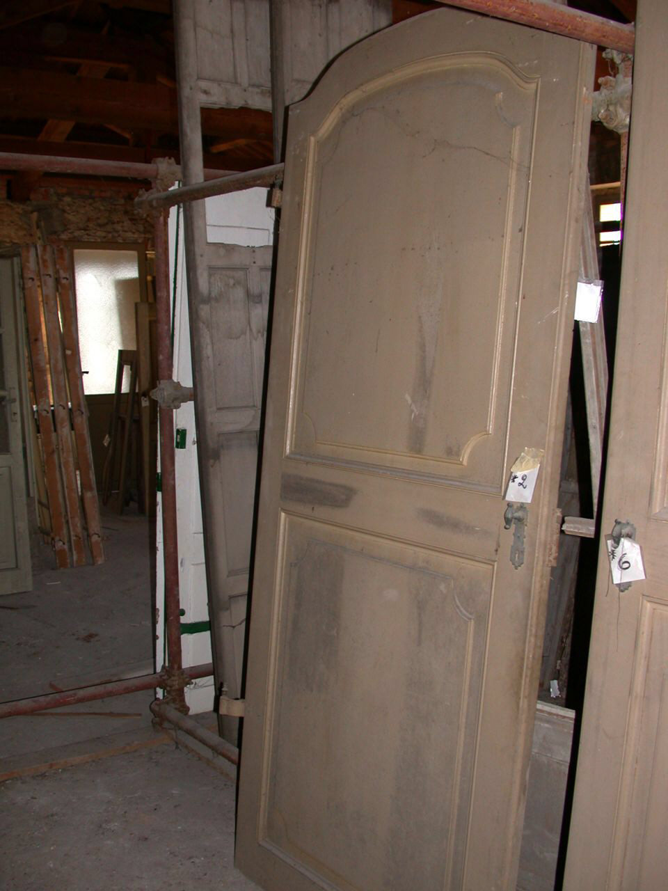 porta - ad un battente, opera isolata - ambito piemontese (sec. XIX)