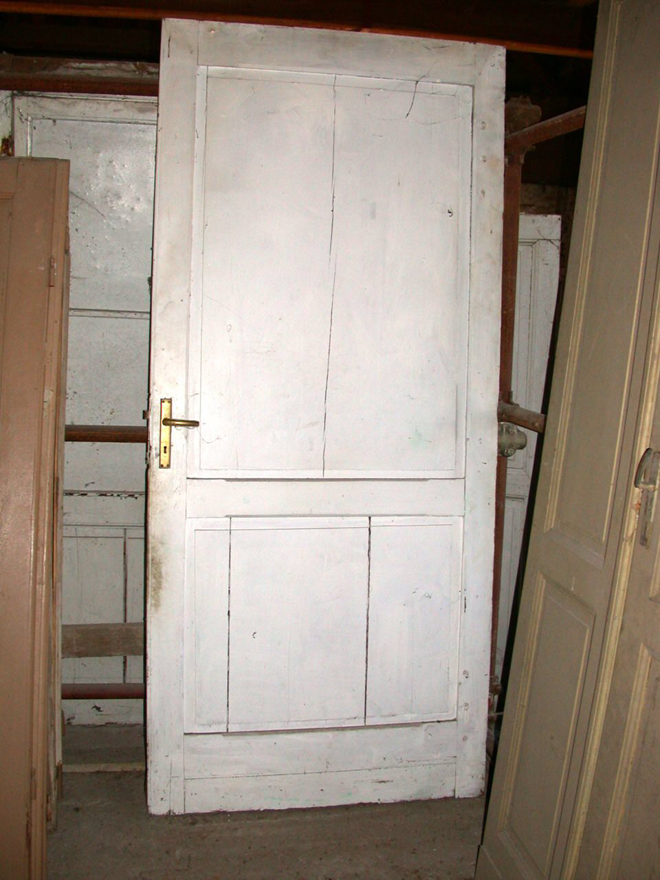 porta - ad un battente, opera isolata - ambito piemontese (sec. XIX)