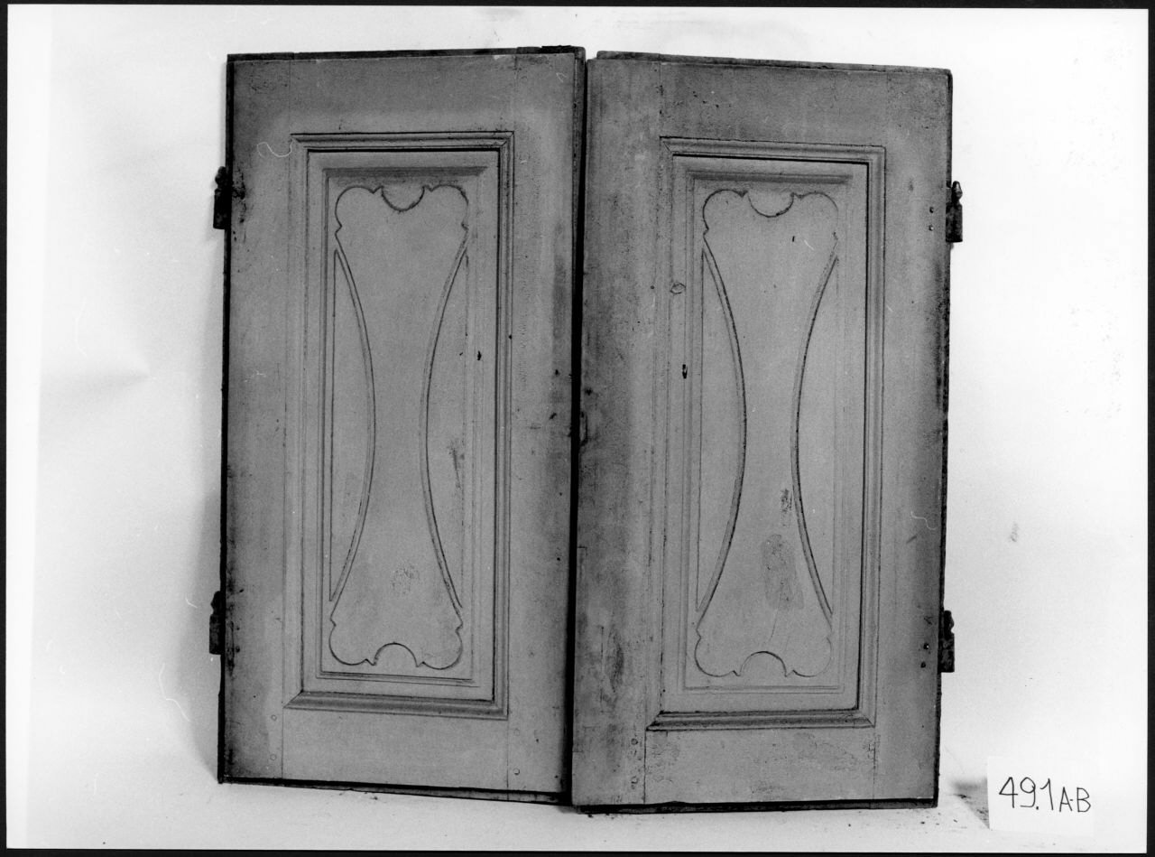 scuro di finestra, serie - ambito piemontese (sec. XIX)