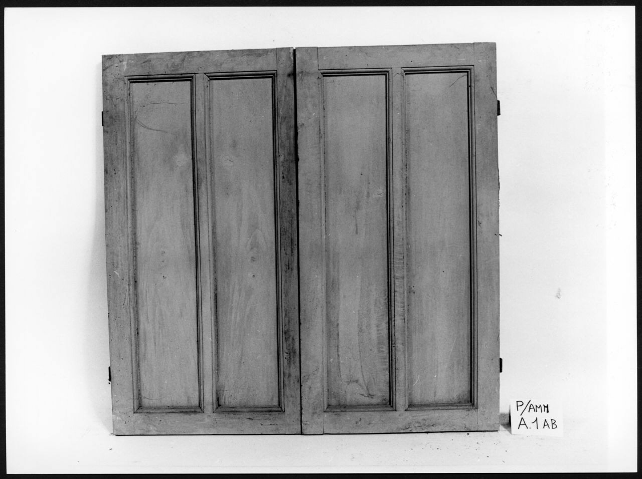 scuro di finestra, serie - ambito piemontese (sec. XIX)