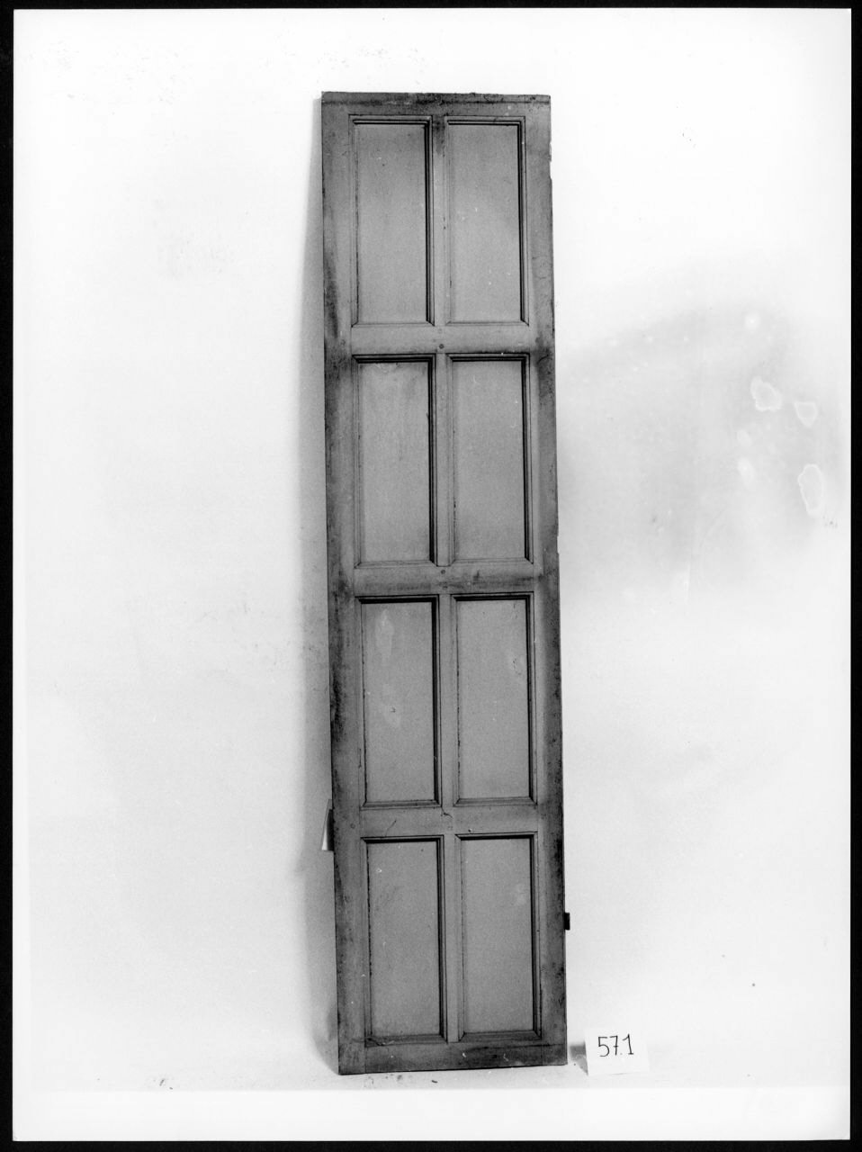 scuro di finestra, serie - ambito piemontese (sec. XIX)