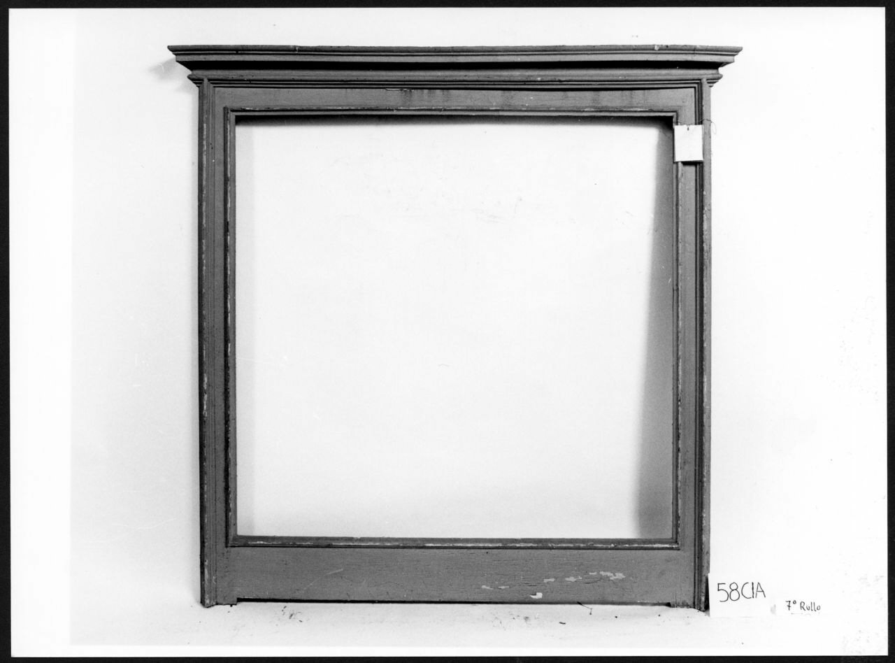 mostra di sovrapporta, opera isolata - ambito piemontese (sec. XIX)