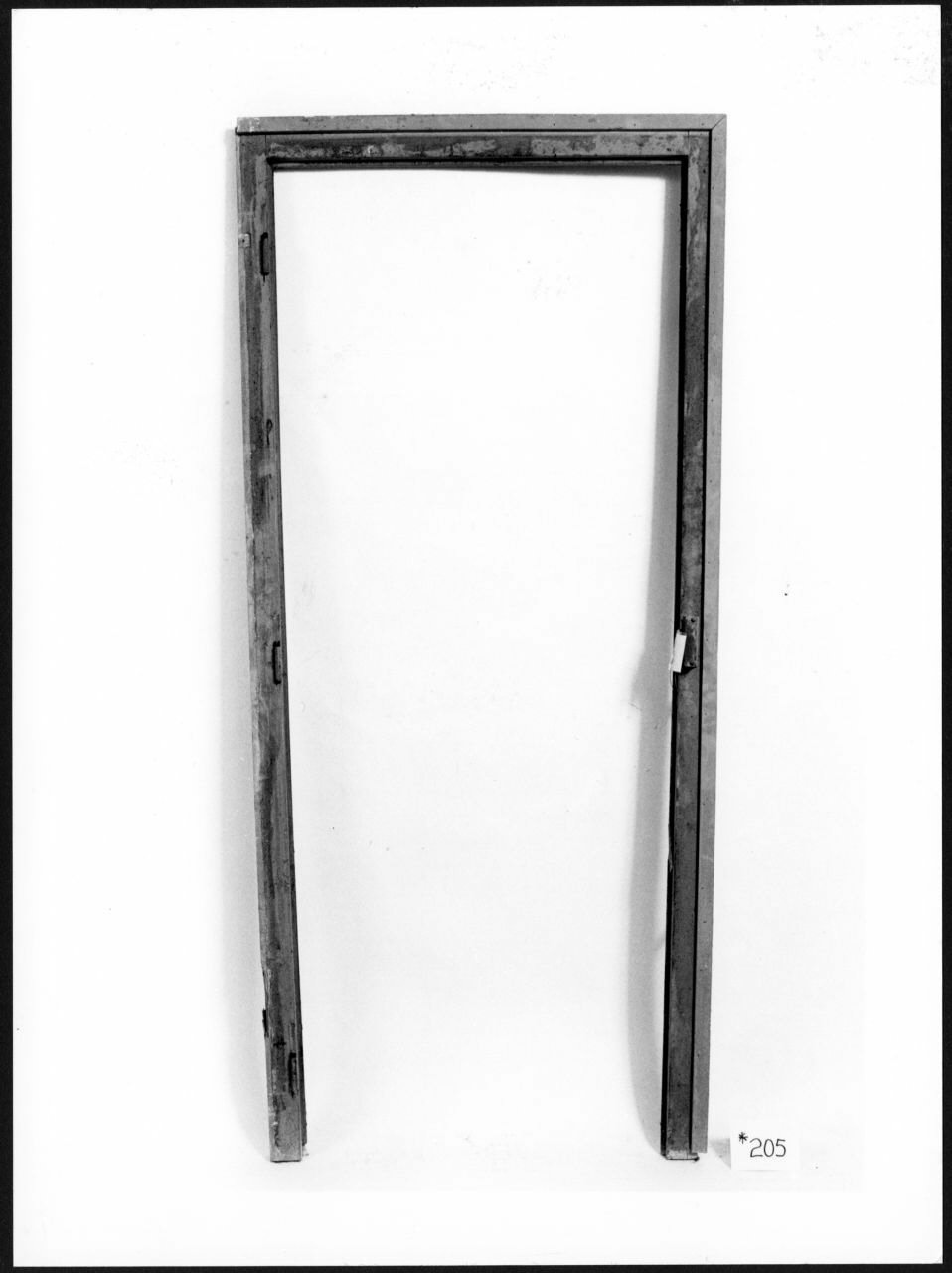 mostra di porta, opera isolata - ambito piemontese (sec. XIX)